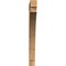 Ekena Millwork Thorton Block Rough Sawn Bracket, Western Red Cedar, 4"W x 34"D x 42"H BKT04X34X42THR05RWR - alternate 2